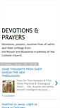 Mobile Screenshot of devotionsandprayers.blogspot.com