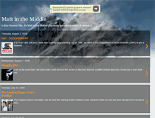 Tablet Screenshot of mattinthemiddle.blogspot.com