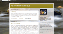 Desktop Screenshot of 1stwesthillscoutgroup.blogspot.com