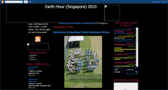 Desktop Screenshot of earthhoursingapore.blogspot.com