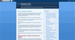 Desktop Screenshot of hammer-eve.blogspot.com