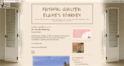 Desktop Screenshot of faithfulquilter.blogspot.com