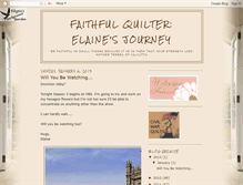 Tablet Screenshot of faithfulquilter.blogspot.com