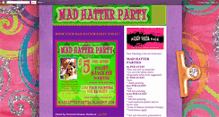 Desktop Screenshot of madhatterparties.blogspot.com