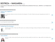 Tablet Screenshot of destrezavanguardistica.blogspot.com