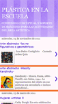Mobile Screenshot of plasticaenlaescuela.blogspot.com