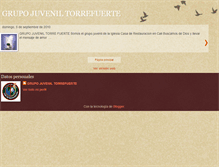 Tablet Screenshot of grupojuveniltorrefuerte.blogspot.com