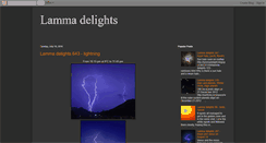 Desktop Screenshot of lammadelight.blogspot.com