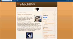 Desktop Screenshot of coilygirlworld.blogspot.com