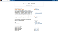 Desktop Screenshot of beccasbakery.blogspot.com