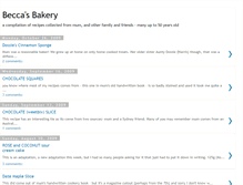 Tablet Screenshot of beccasbakery.blogspot.com