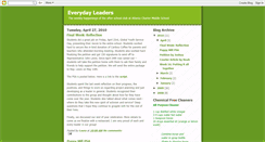 Desktop Screenshot of everydayleaders-acms.blogspot.com