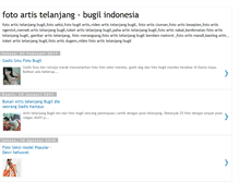 Tablet Screenshot of foto-artis-telanjang.blogspot.com