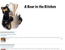 Tablet Screenshot of abearinthekitchen.blogspot.com