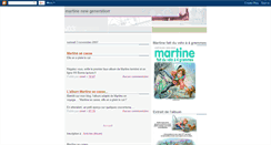 Desktop Screenshot of martine-newgeneration.blogspot.com