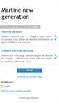 Mobile Screenshot of martine-newgeneration.blogspot.com