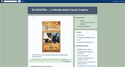 Desktop Screenshot of blogosferacreativa.blogspot.com
