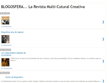 Tablet Screenshot of blogosferacreativa.blogspot.com