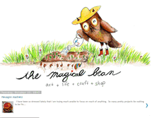 Tablet Screenshot of calliethemagicalbean.blogspot.com