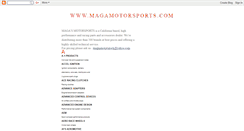 Desktop Screenshot of magamotorsports.blogspot.com