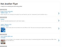 Tablet Screenshot of notanotherflyer.blogspot.com