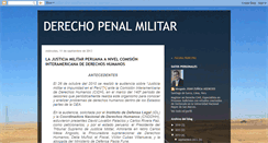 Desktop Screenshot of derechopenalmilitardued.blogspot.com