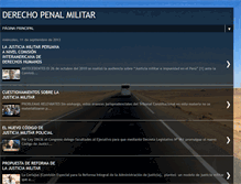 Tablet Screenshot of derechopenalmilitardued.blogspot.com