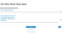 Tablet Screenshot of allindiapolicedutymeet.blogspot.com