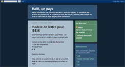 Desktop Screenshot of haiti-pays.blogspot.com