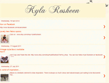 Tablet Screenshot of kylarosheen.blogspot.com