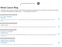Tablet Screenshot of kidney-renal-cancer.blogspot.com