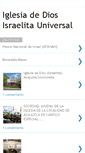 Mobile Screenshot of iglesiadediosisraelitauniversal.blogspot.com