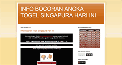 Desktop Screenshot of infotogel-kicokrowinoto.blogspot.com