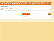 Tablet Screenshot of infotogel-kicokrowinoto.blogspot.com