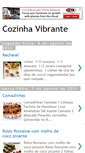 Mobile Screenshot of cozinhavibrante.blogspot.com