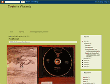 Tablet Screenshot of cozinhavibrante.blogspot.com