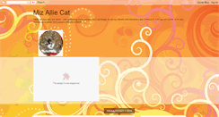 Desktop Screenshot of mizalliecat.blogspot.com