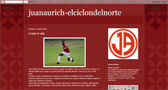 Desktop Screenshot of juanaurich-elciclondelnorte.blogspot.com