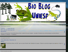 Tablet Screenshot of biobloguniesp.blogspot.com