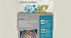 Desktop Screenshot of jabonesarte-sano.blogspot.com