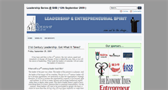 Desktop Screenshot of leadership-siib.blogspot.com