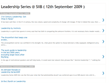 Tablet Screenshot of leadership-siib.blogspot.com