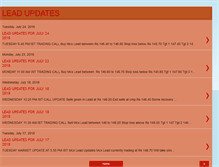 Tablet Screenshot of leadupdates.blogspot.com