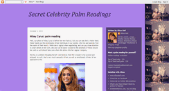 Desktop Screenshot of celebritypalms.blogspot.com