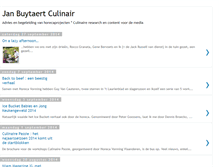 Tablet Screenshot of janbuytaertculinair.blogspot.com