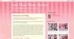 Desktop Screenshot of lessthan3chrissy.blogspot.com