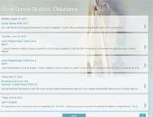 Tablet Screenshot of dovedance.blogspot.com