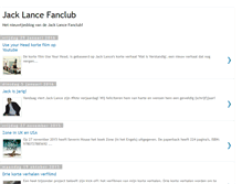 Tablet Screenshot of jacklancefanclub.blogspot.com