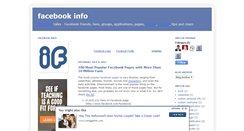Desktop Screenshot of infofb.blogspot.com