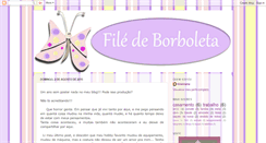 Desktop Screenshot of filedeborboleta.blogspot.com